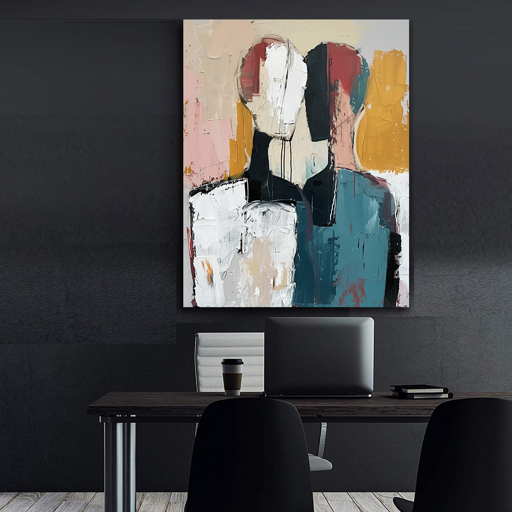Leinwandbild - Abstrakte Liebe