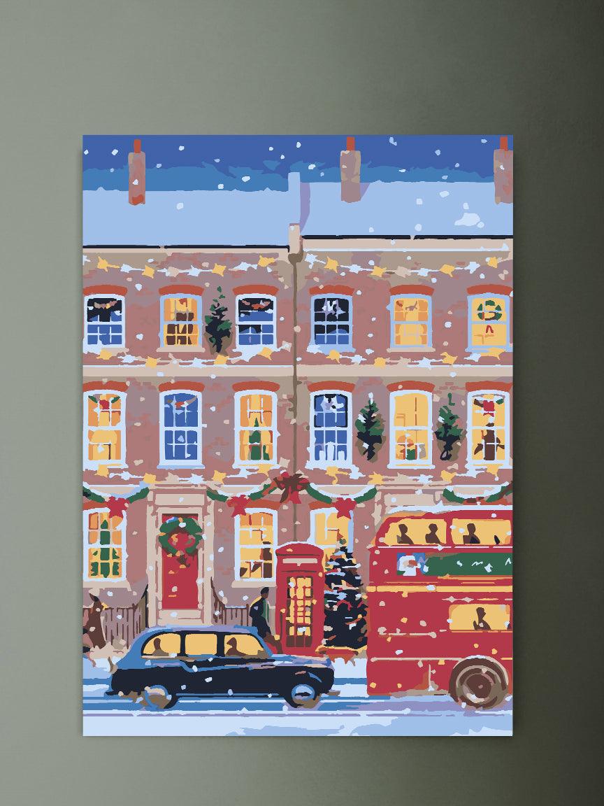 a picture of a building with a car parked in front of it