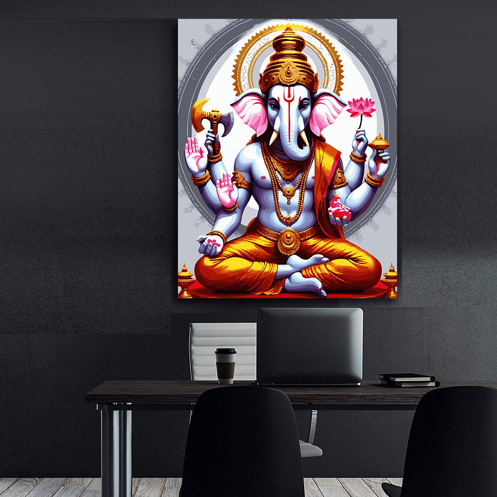 Set Pictură pe numere – Lordul Ganesha 6374