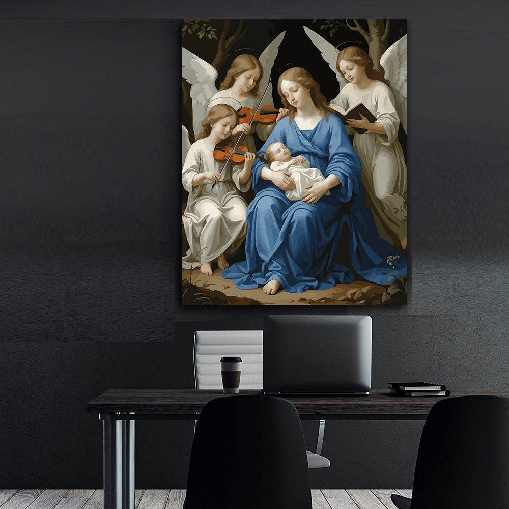 Set Pictură pe numere – Pacea Și Armonia Divină 6412