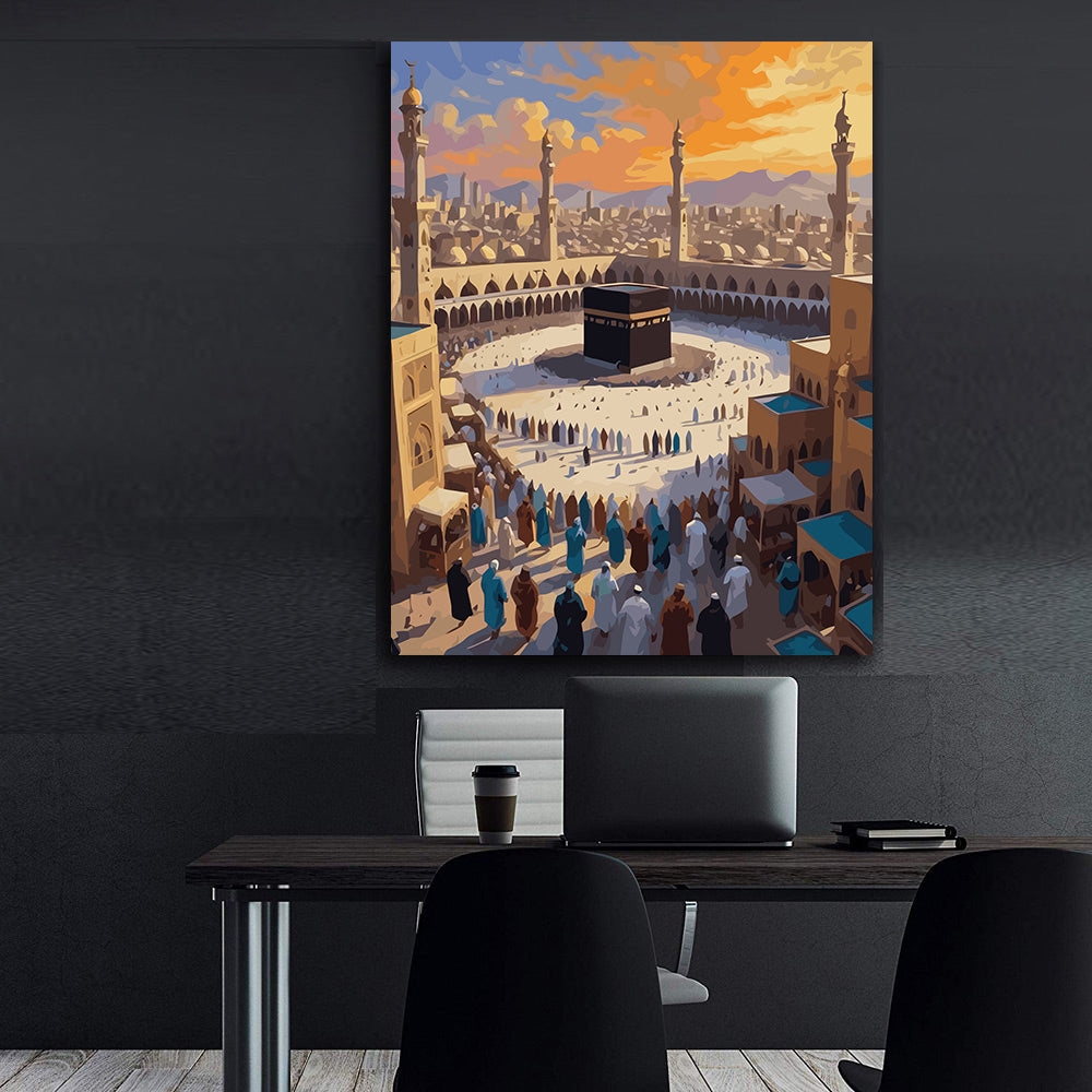 Set Pictură pe numere – Marea Moschee Din Mecca 6320