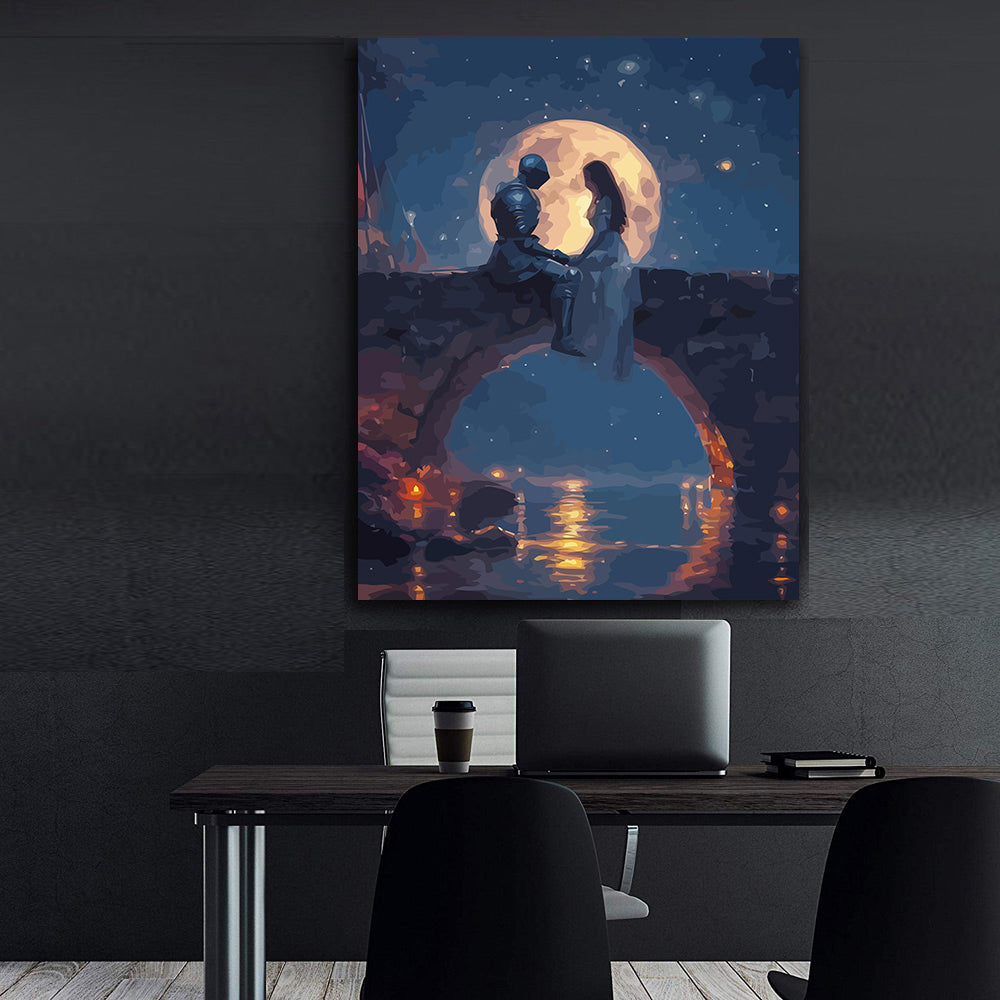 Set Pictură pe numere – Dragoste Medievală 6425