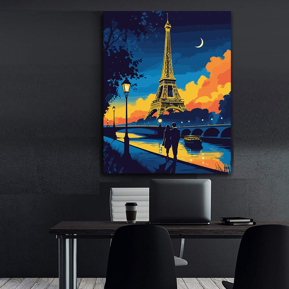 Set Pictură pe numere – Orașul Iubirii 6442