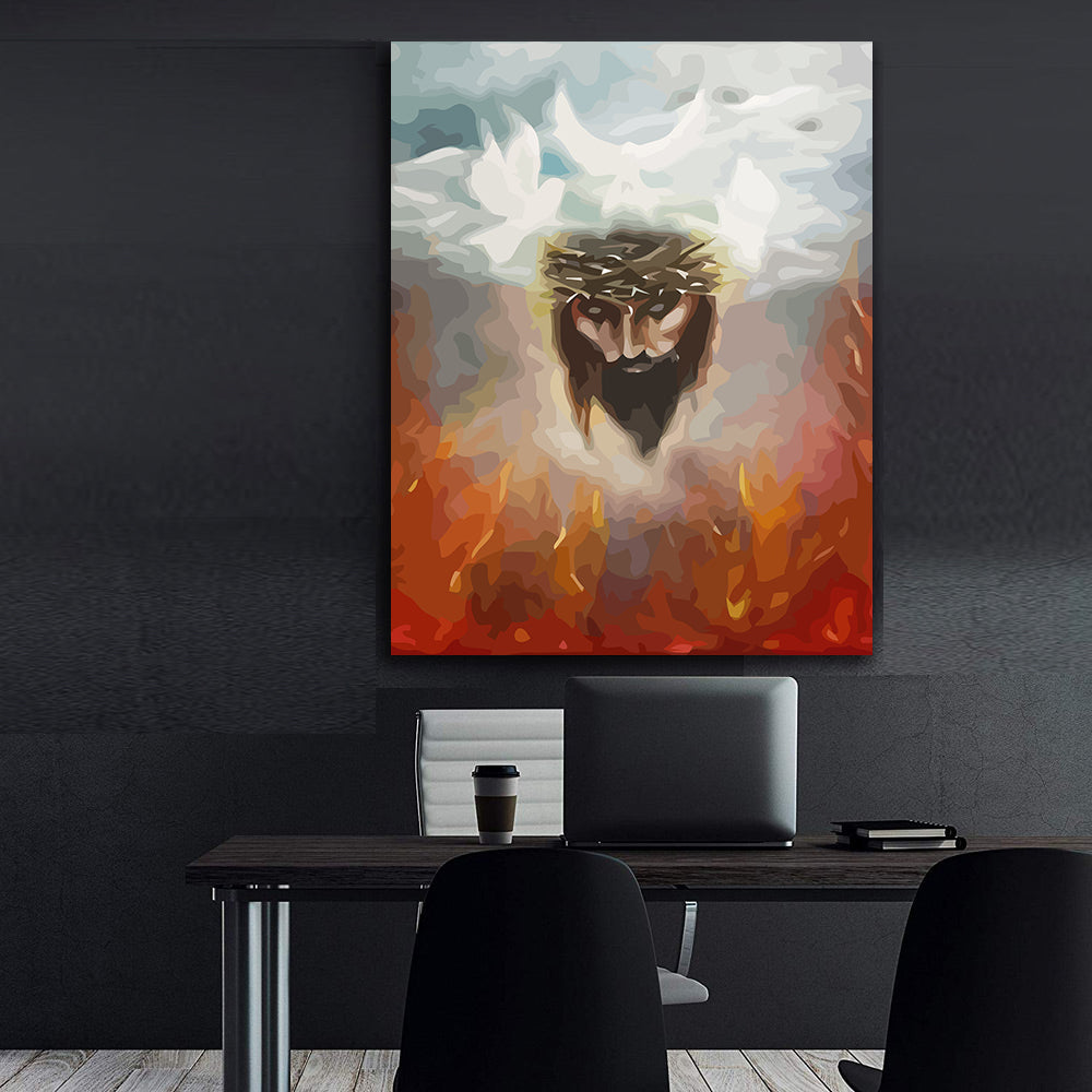 Set Pictură pe numere – Isus Hristos Portret 6033