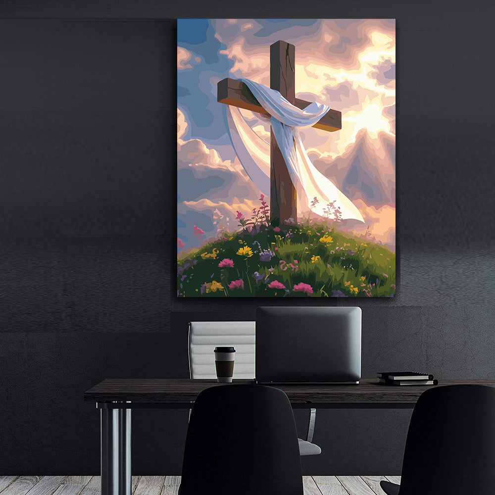 Set Pictură pe numere – Învierea Domnului 6369