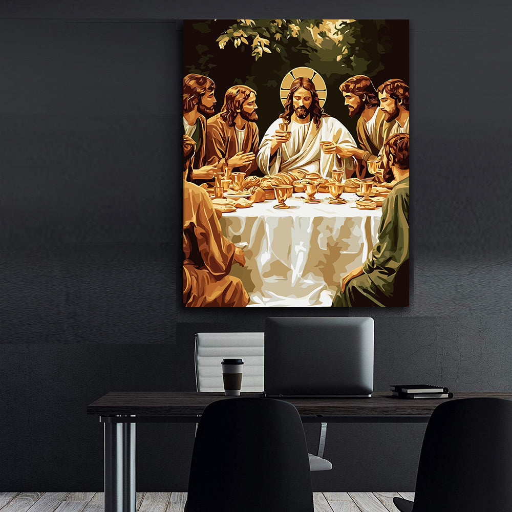 Set Pictură pe numere – Cina Domnului 6264