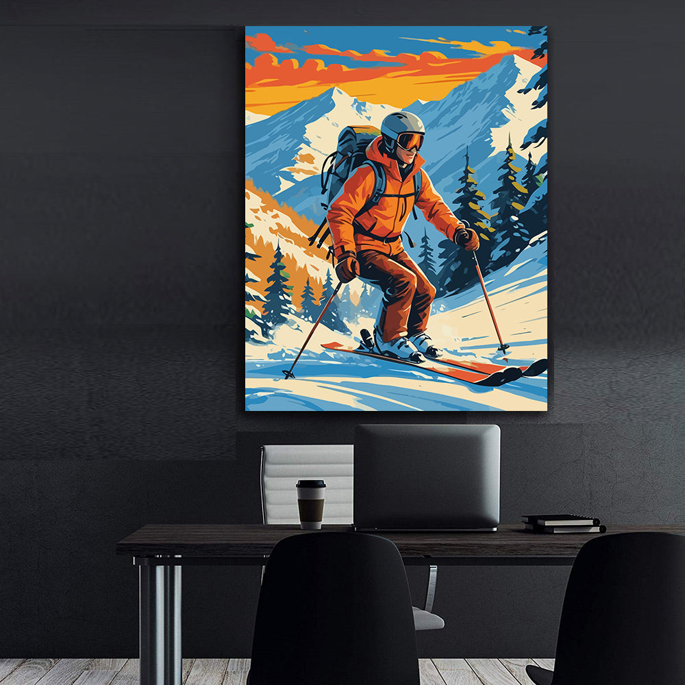 Set Pictură pe numere – Activități De Iarna 6172