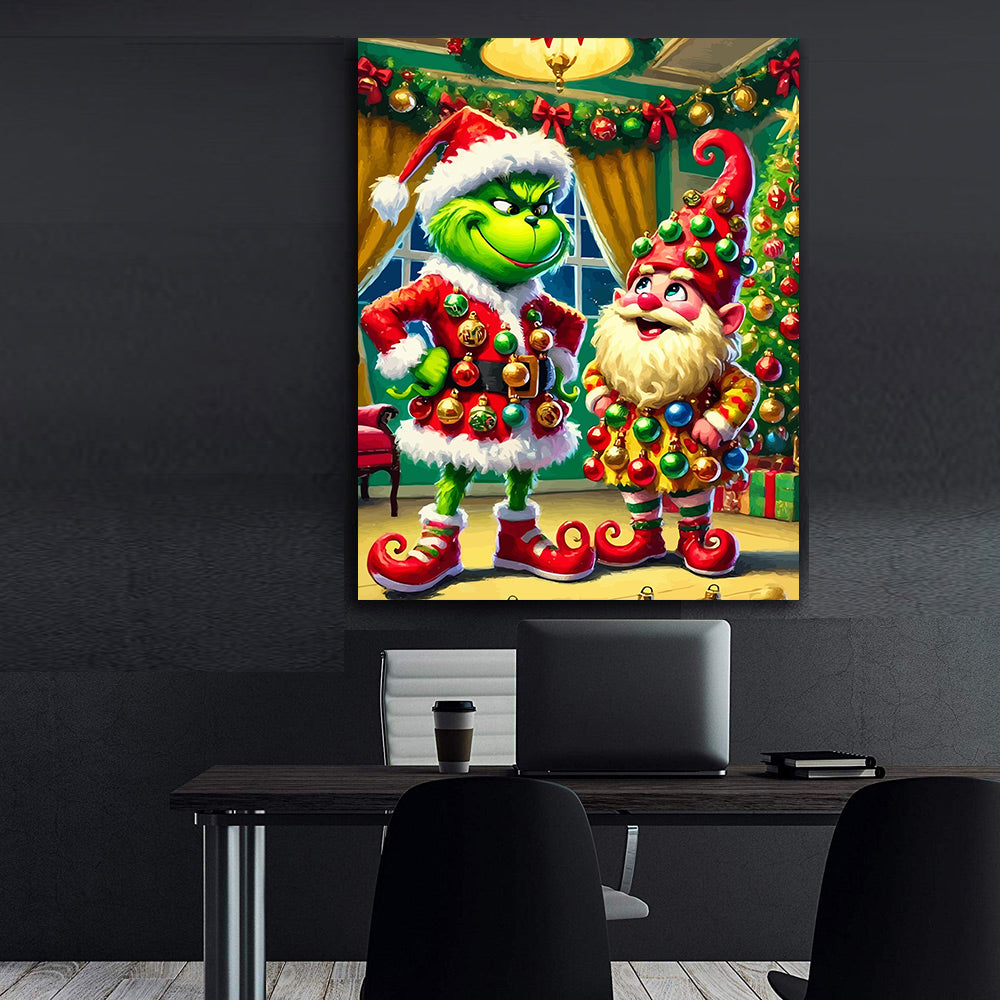 Set Pictură pe numere – Grinch Și Elful 6131