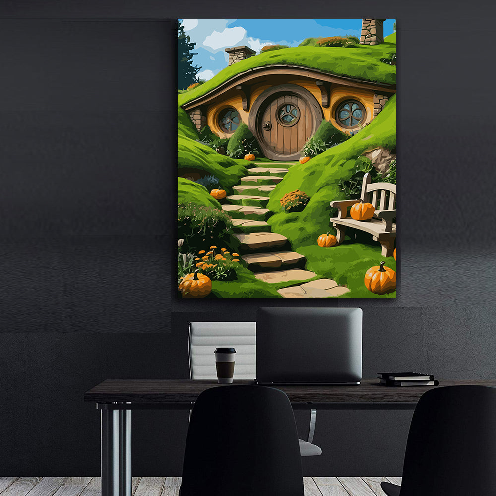 Set Pictură pe numere – Căsuță în Pădure 6103