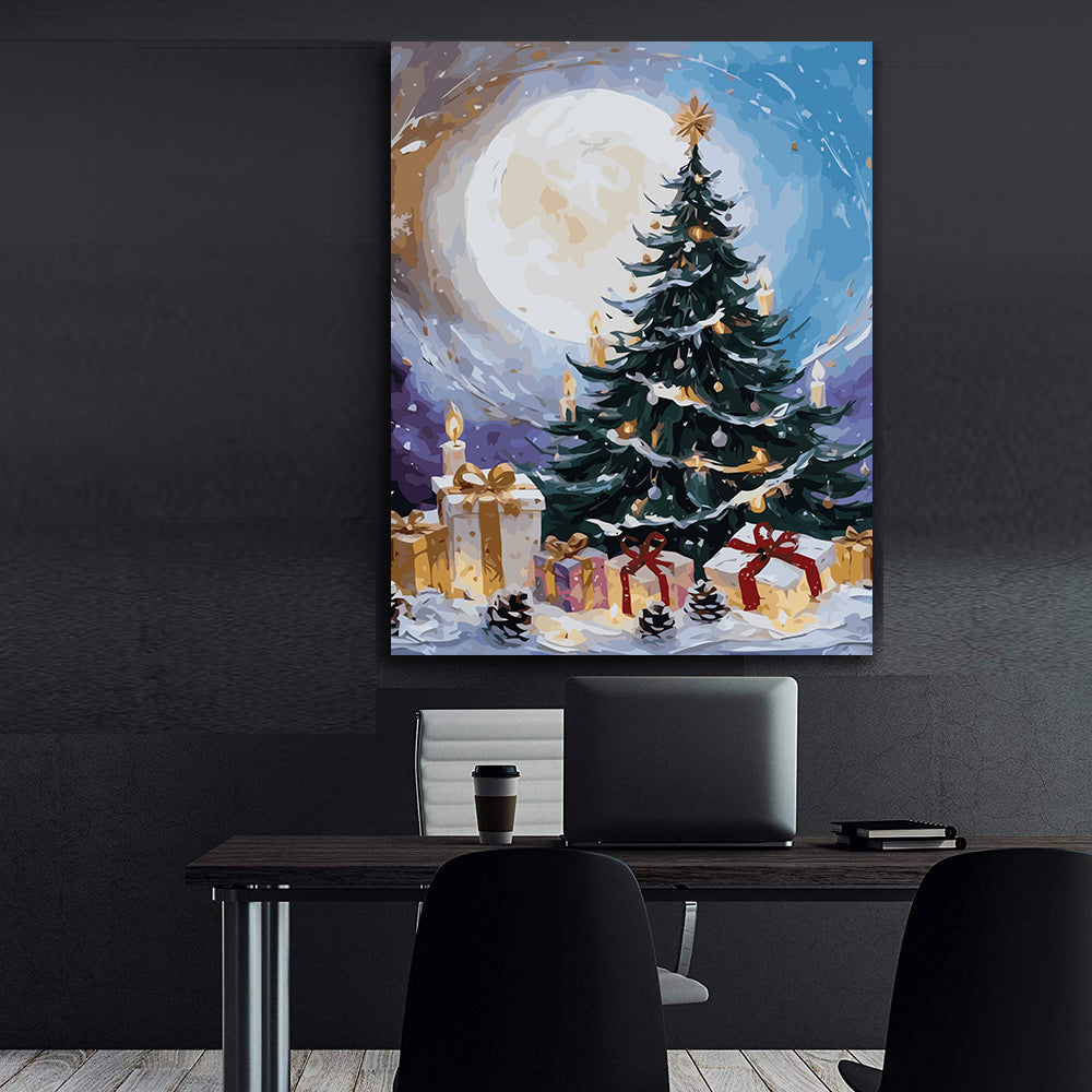 Set Pictură pe numere – Brad De Crăciun 6153