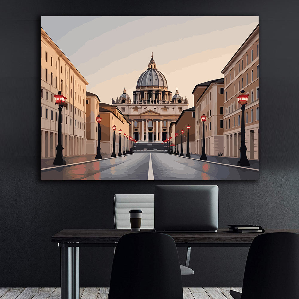 Set Pictură pe numere – Drumul Către Vatican 6301