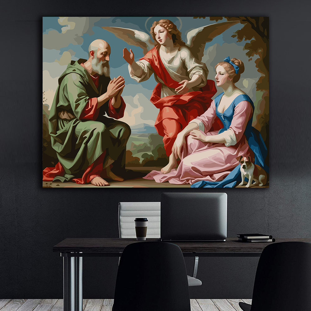 Set Pictură pe numere – Vestea Arhanghelului Gabriel 6397