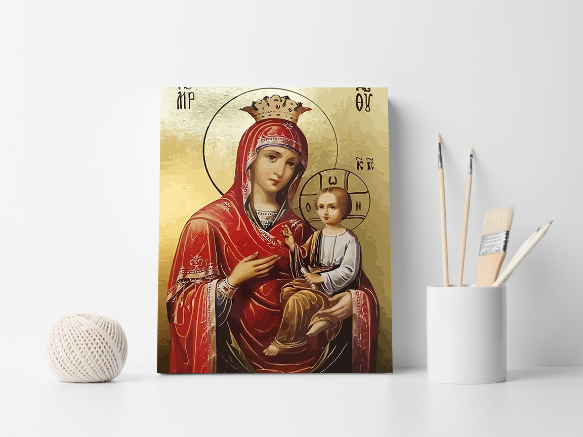 Set Pictură pe numere – Maica Domnului 6022