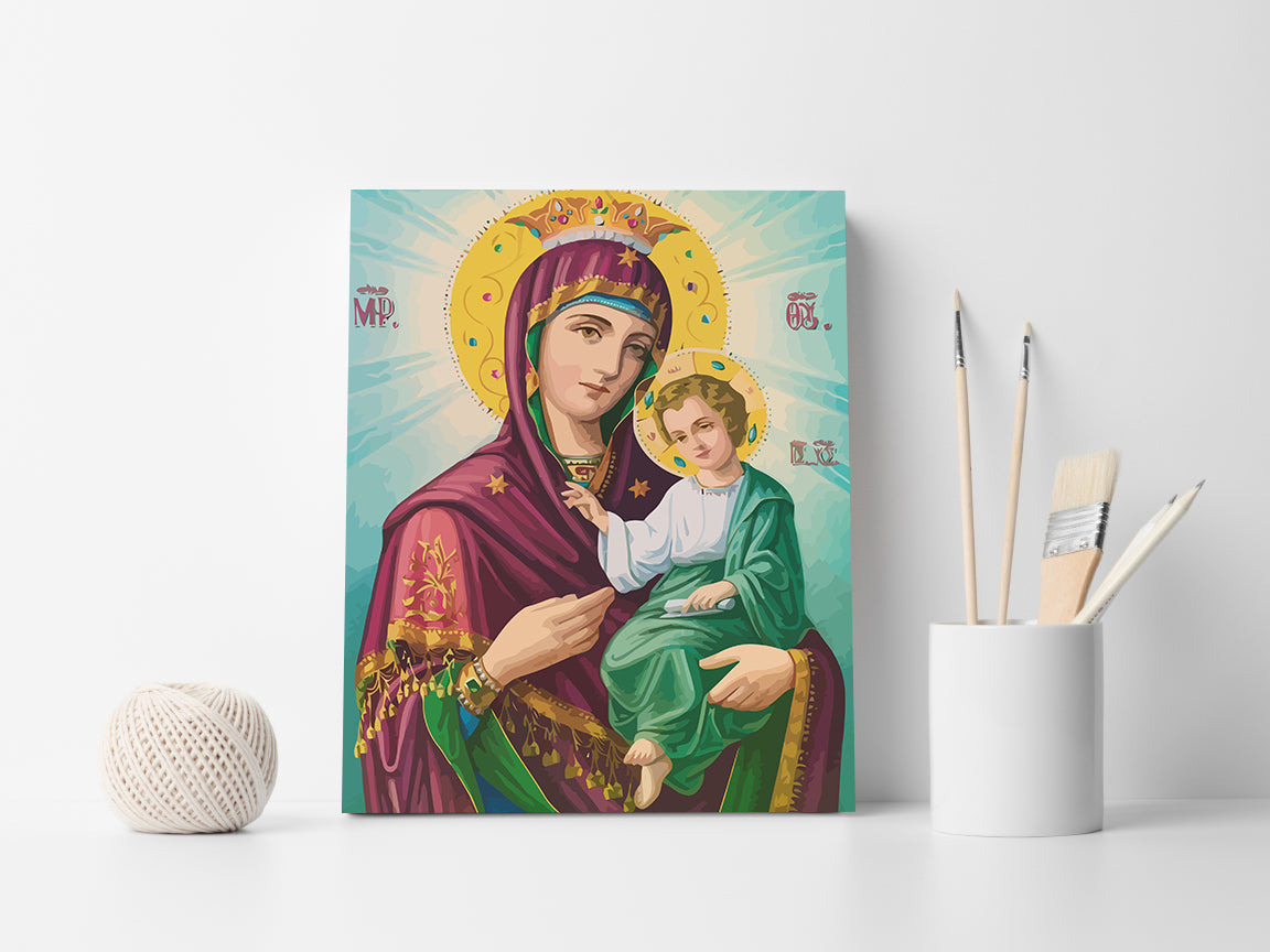Set Pictură pe numere – Maica Domnului 6031