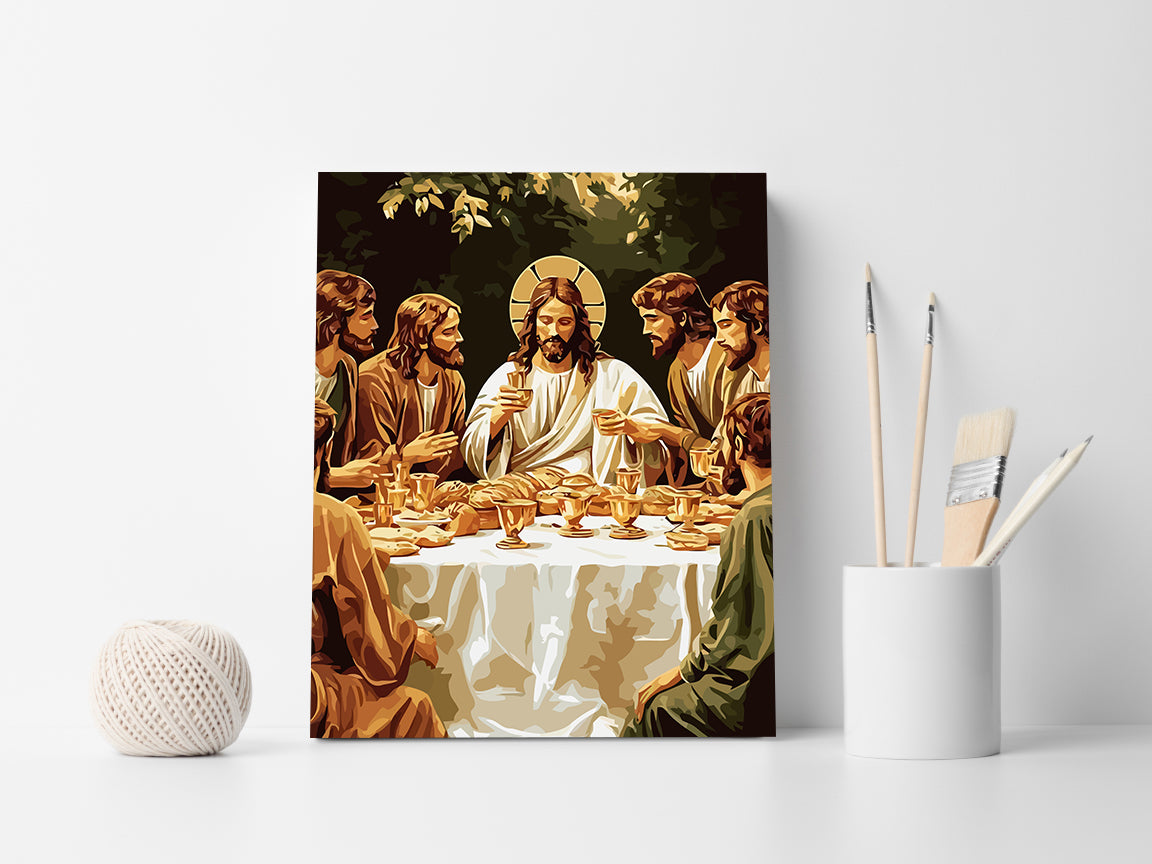 Set Pictură pe numere – Cina Domnului 6264