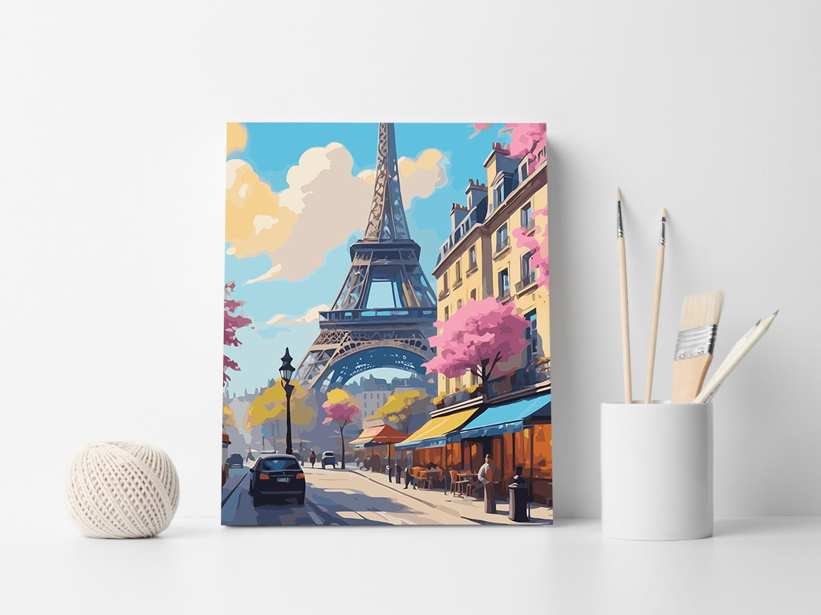 Set Pictură pe numere – Orașul Iubirii 6448