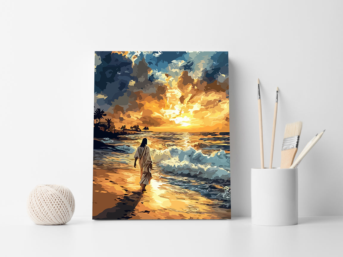 Set Pictură pe numere – Isus Hristos La Apus 6241