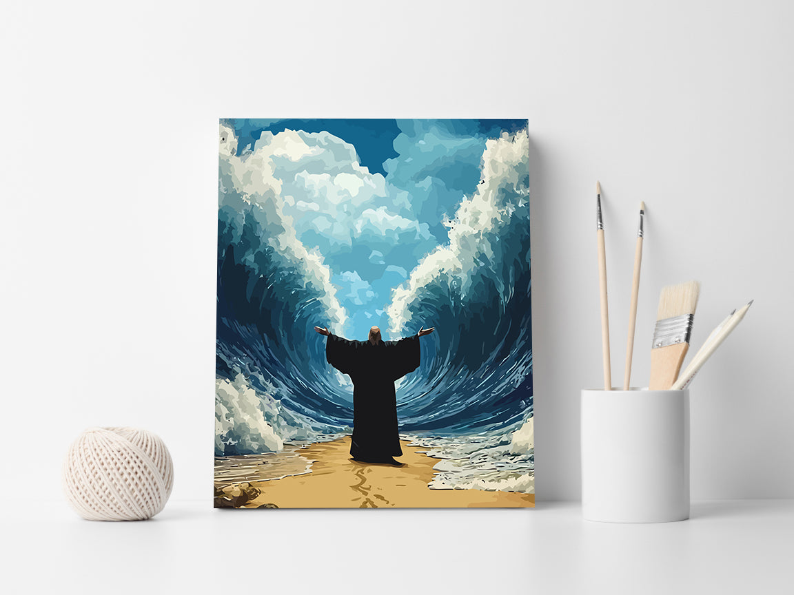 Set Pictură pe numere – Despărțirea Mării Roșii 6272