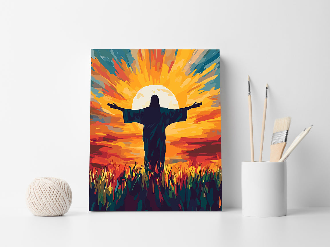 Set Pictură pe numere – Învierea Domnului 6277