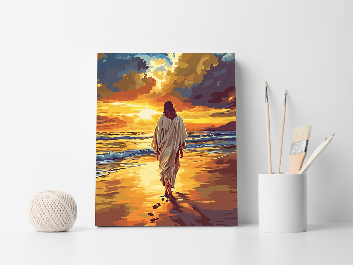 Set Pictură pe numere – Isus Hristos La Răsărit 6289