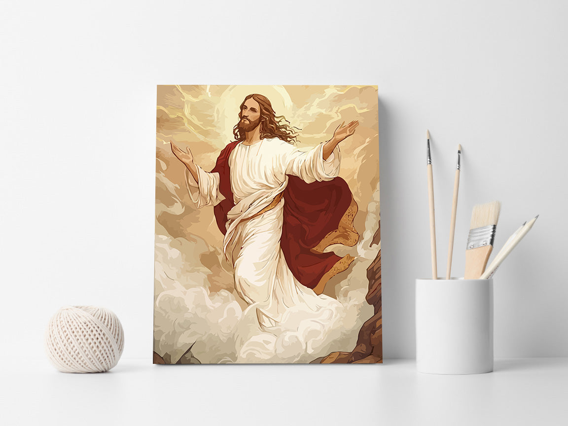 Set Pictură pe numere – Înălțarea Domnului 6292