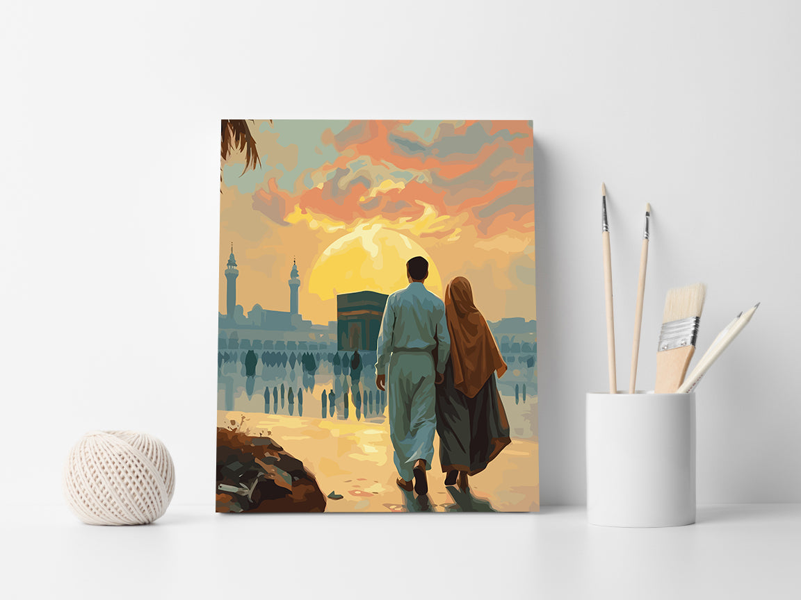 Set Pictură pe numere – Călătoria La Kaaba 6326