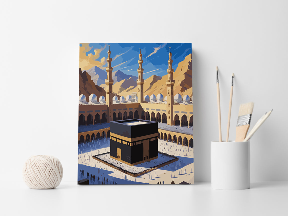 Set Pictură pe numere – Marea Moschee Din Mecca 6337