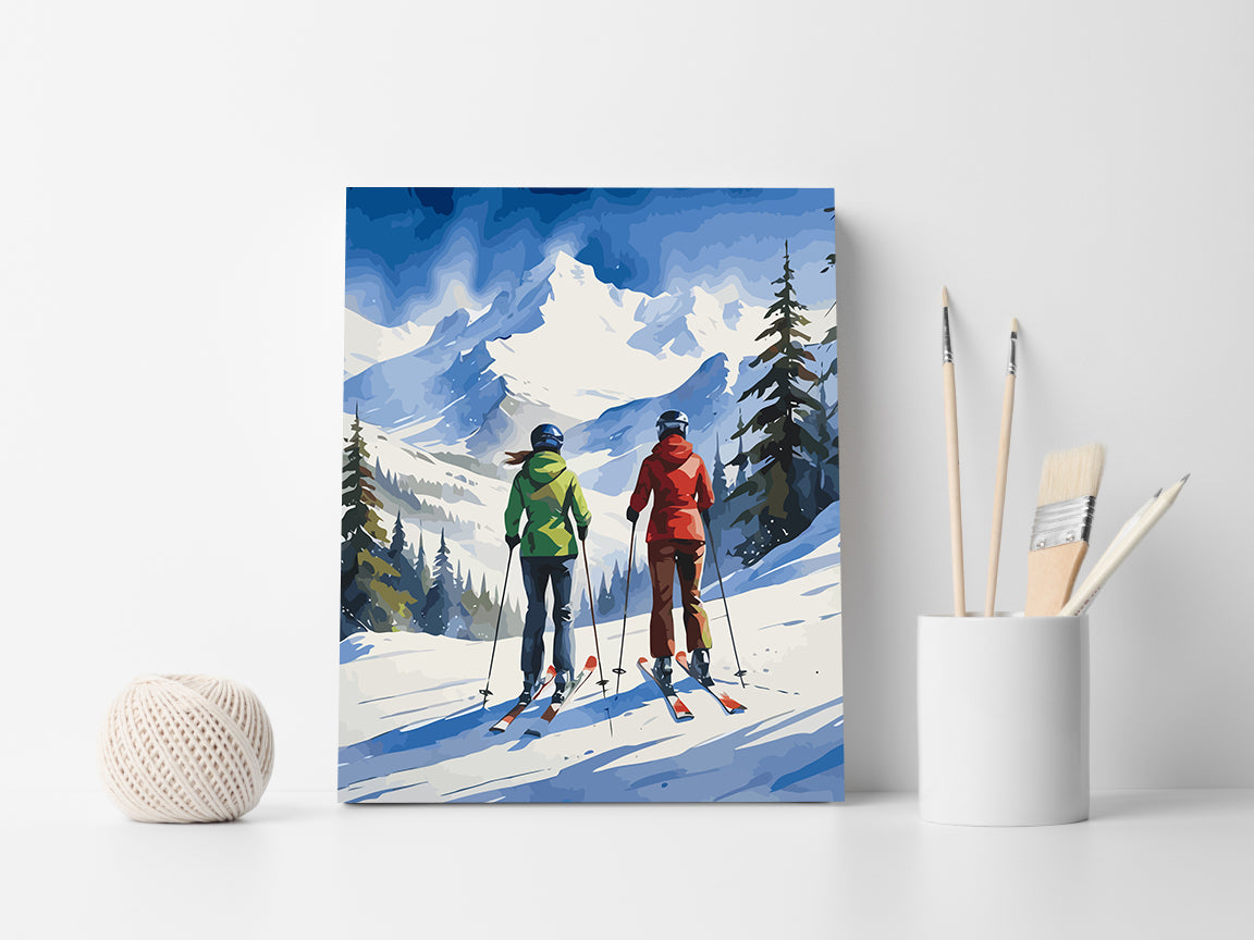 Set Pictură pe numere – Activități De Iarnă 6182