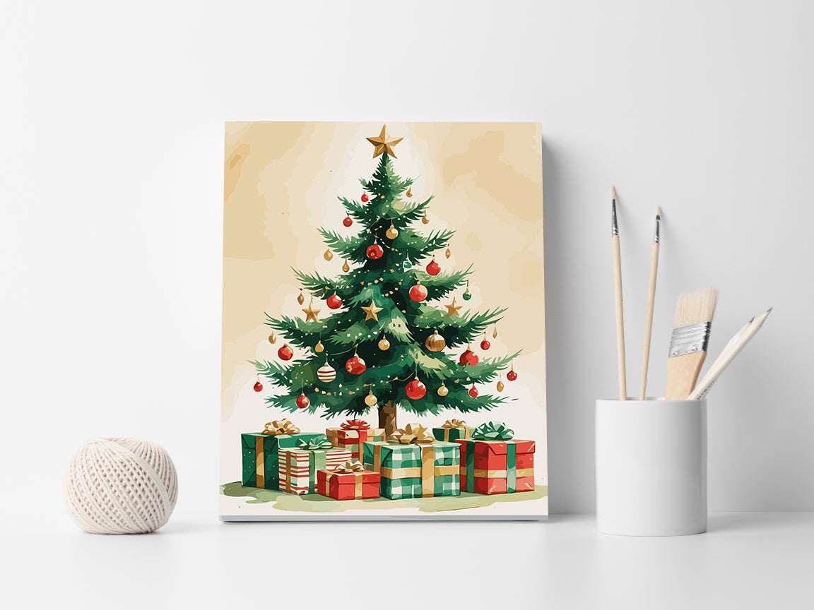 Set Pictură pe numere – Brad De Crăciun 6184