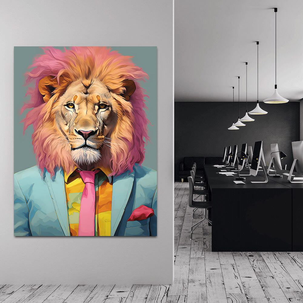 Peinture sur toile - Bougie allumée