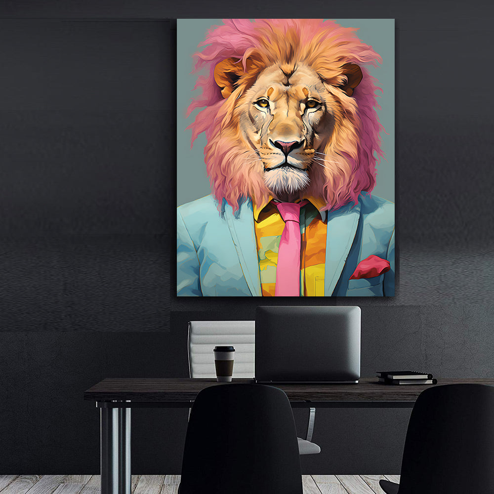Peinture sur toile - Bougie allumée
