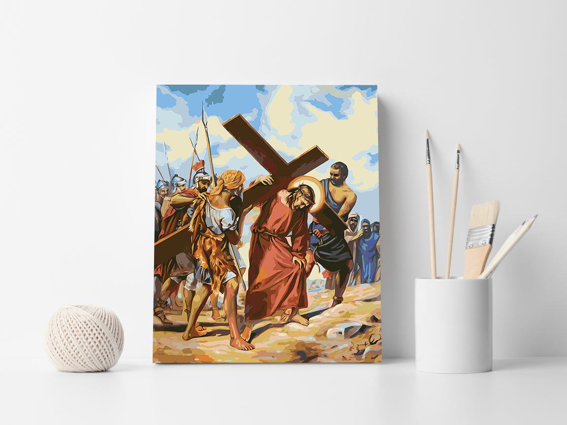 Peinture par numéros - Jésus Christ 4138