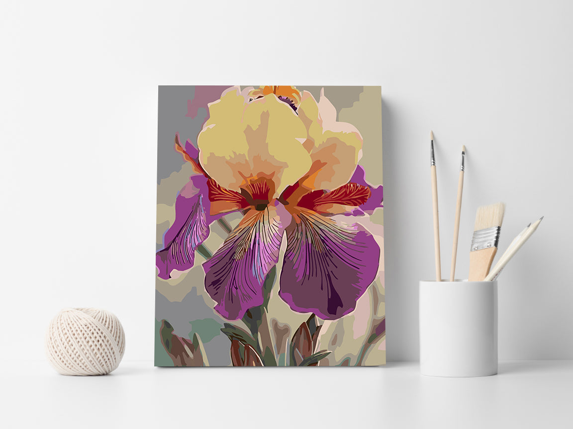 Malen nach Zahlen - Blumen in einer Vase 4156