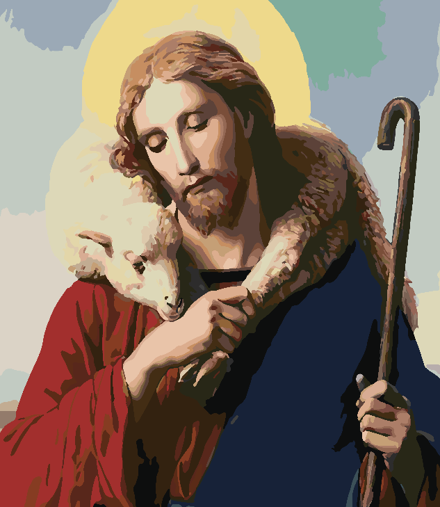 Peinture par numéros - Jésus Christ 4178
