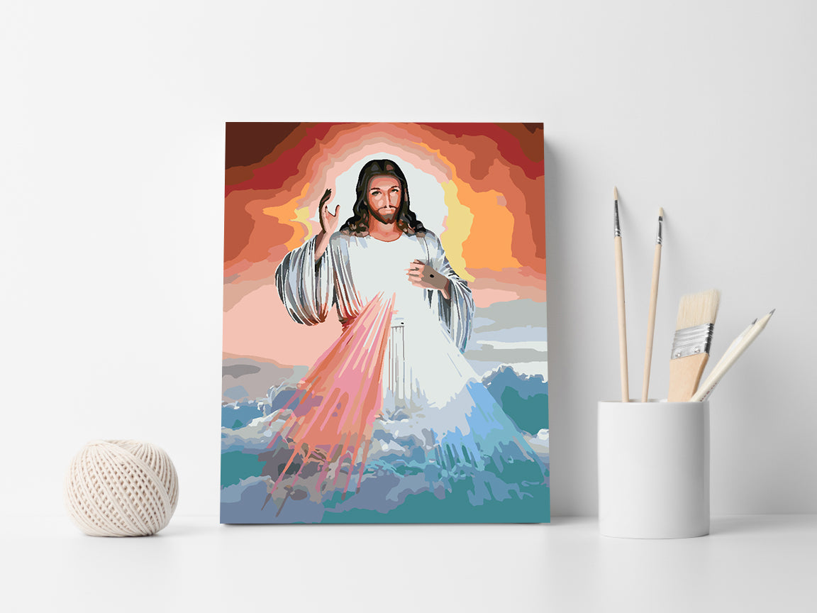 Peinture par numéros - Jésus Christ 4187