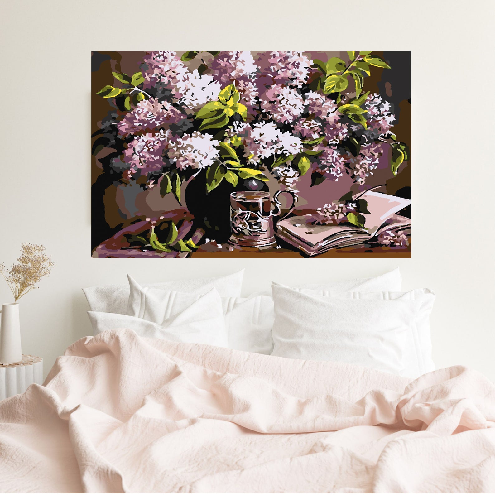 Malen nach Zahlen - Blumen in einer Vase 4217