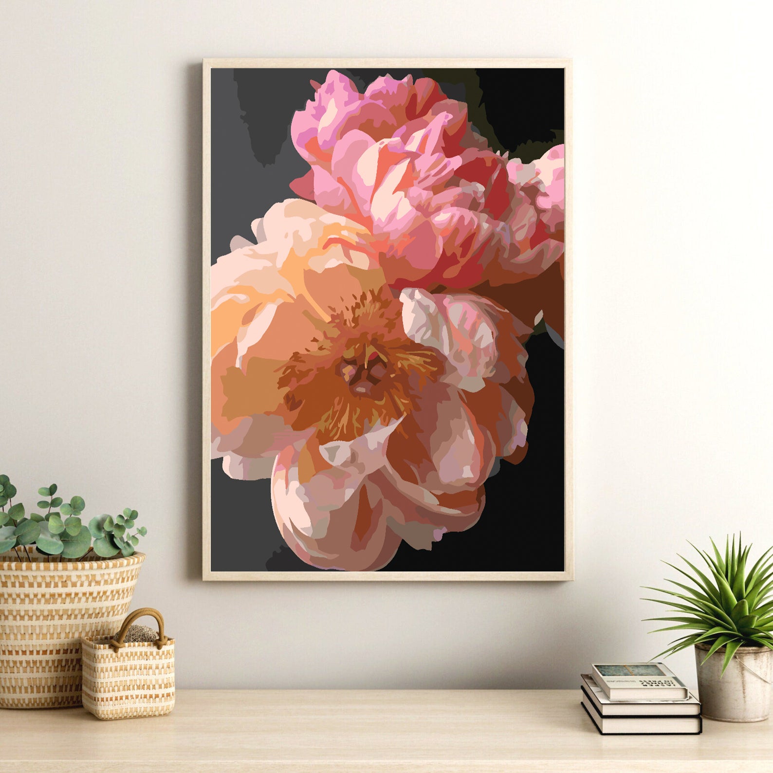 Peinture par numéros - Fleurs 4430