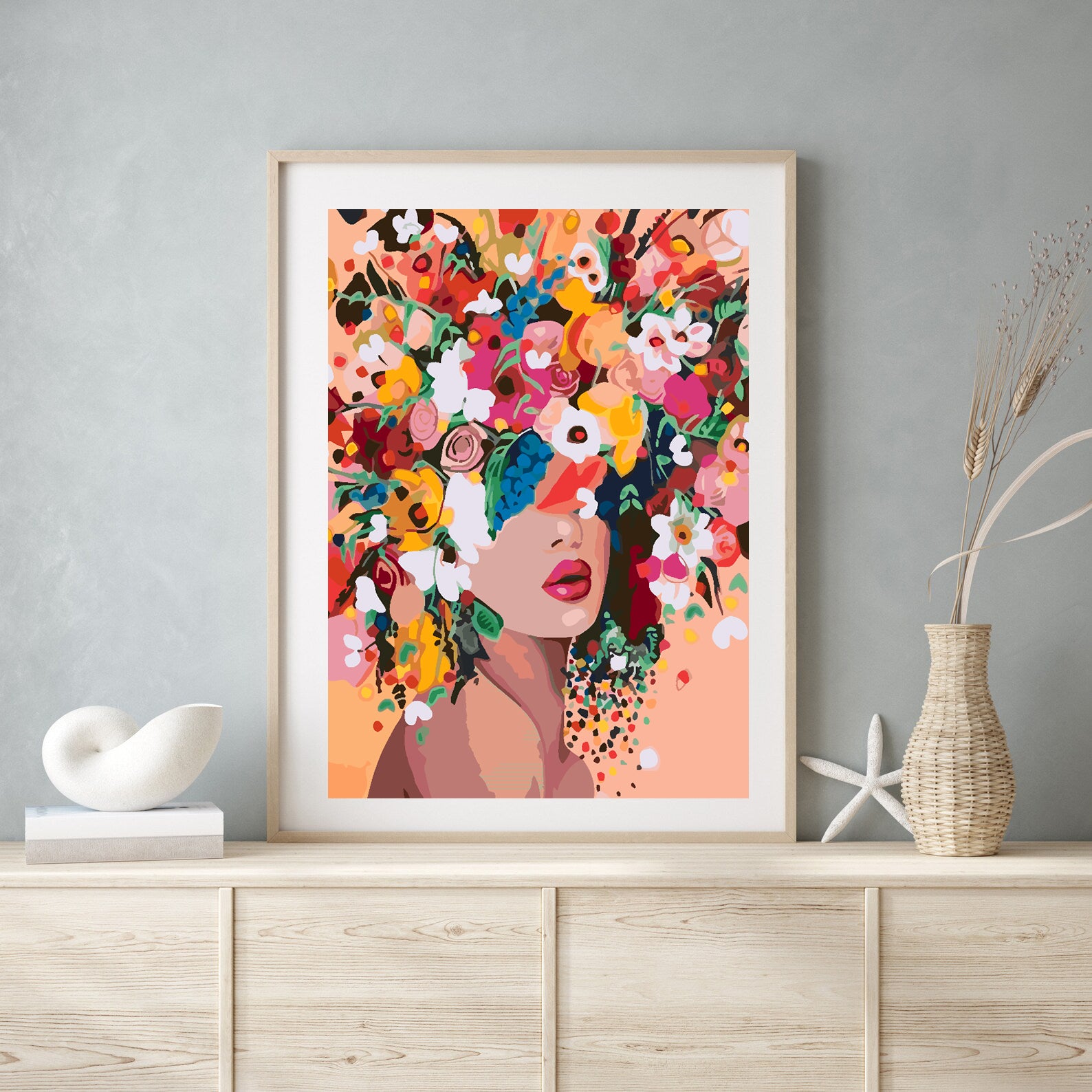 Pictura pe numere - Flower Head 4459