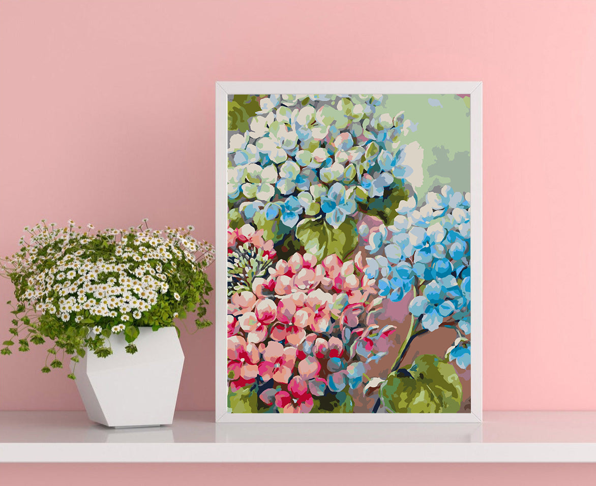 Malen nach Zahlen - Blumen 4462