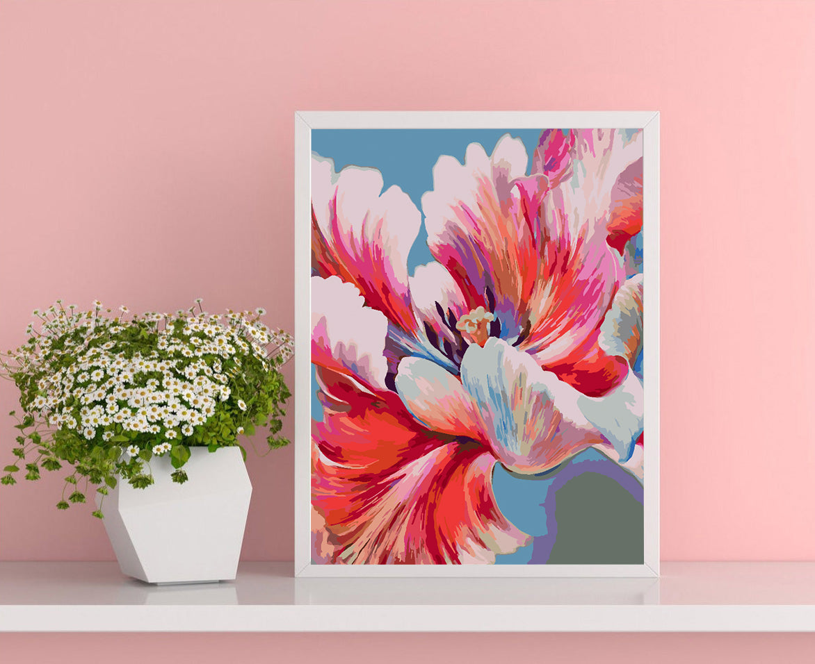 Malen nach Zahlen - Blumen 4464