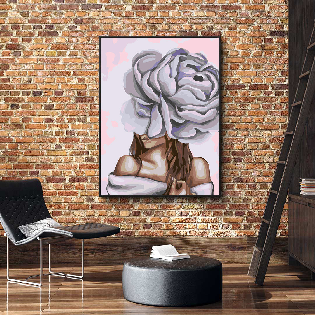 Pictura pe numere - Flower Head 4650