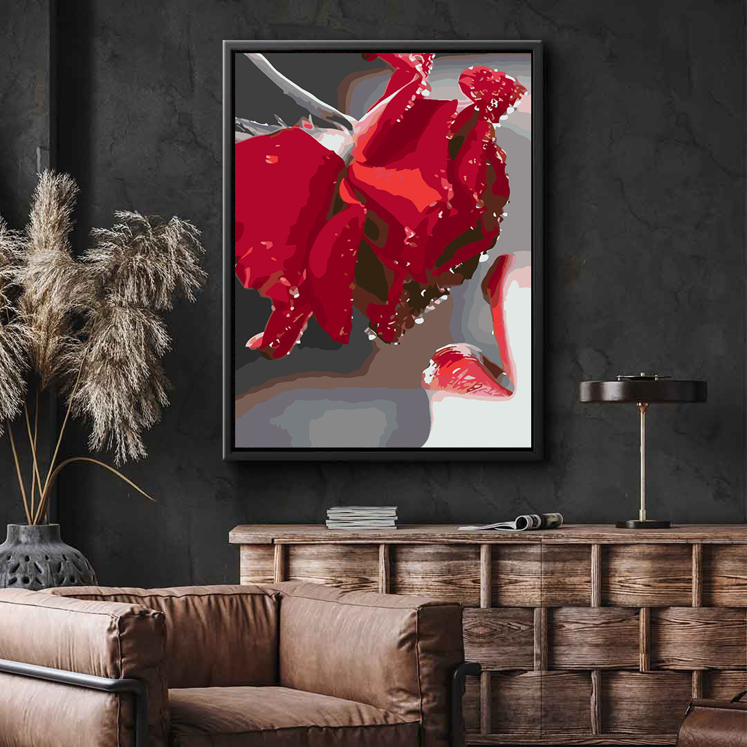 Malen nach Zahlen - Blumen in einer Vase 4662