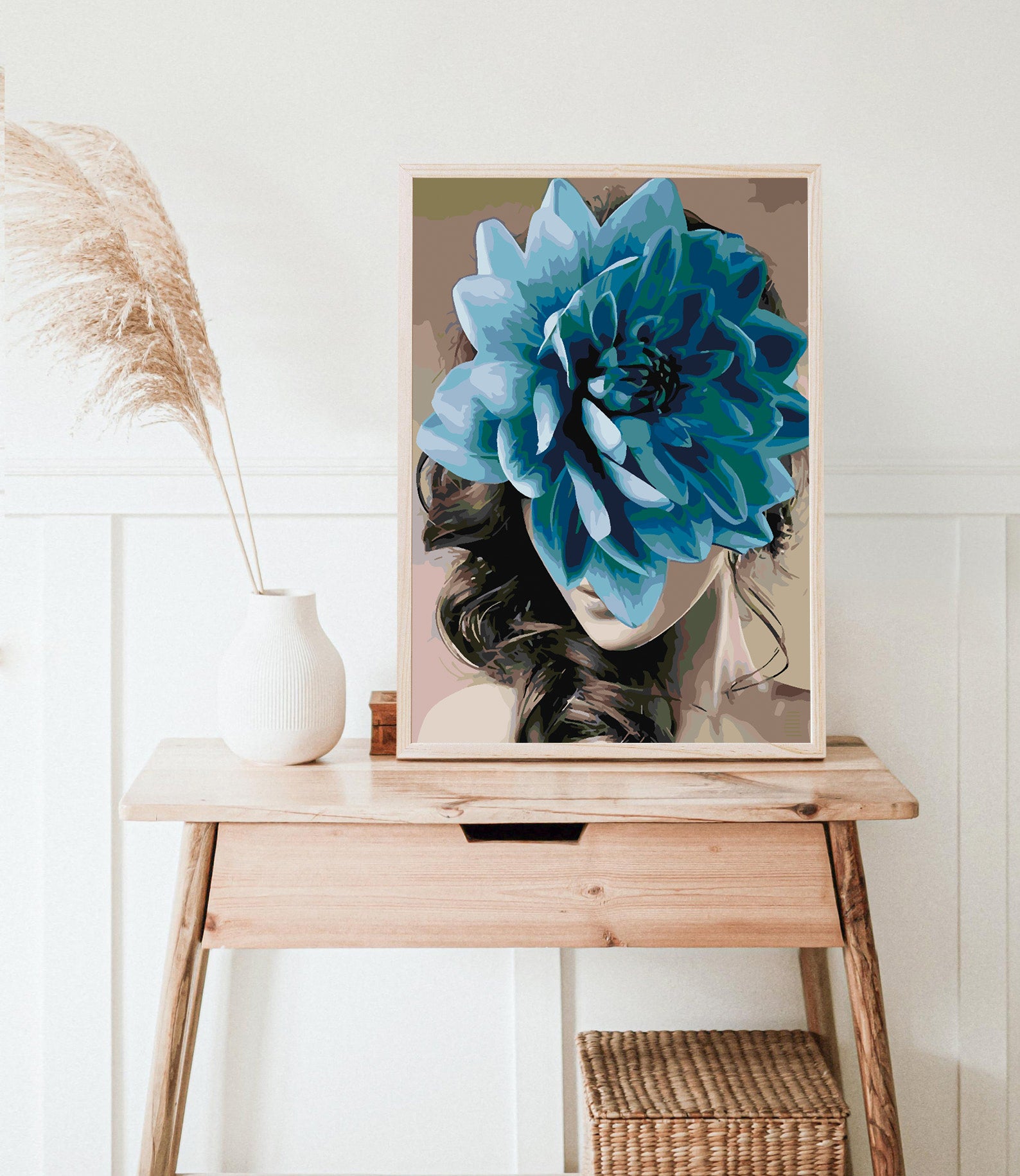 Pictura pe numere - Flower Head 4680