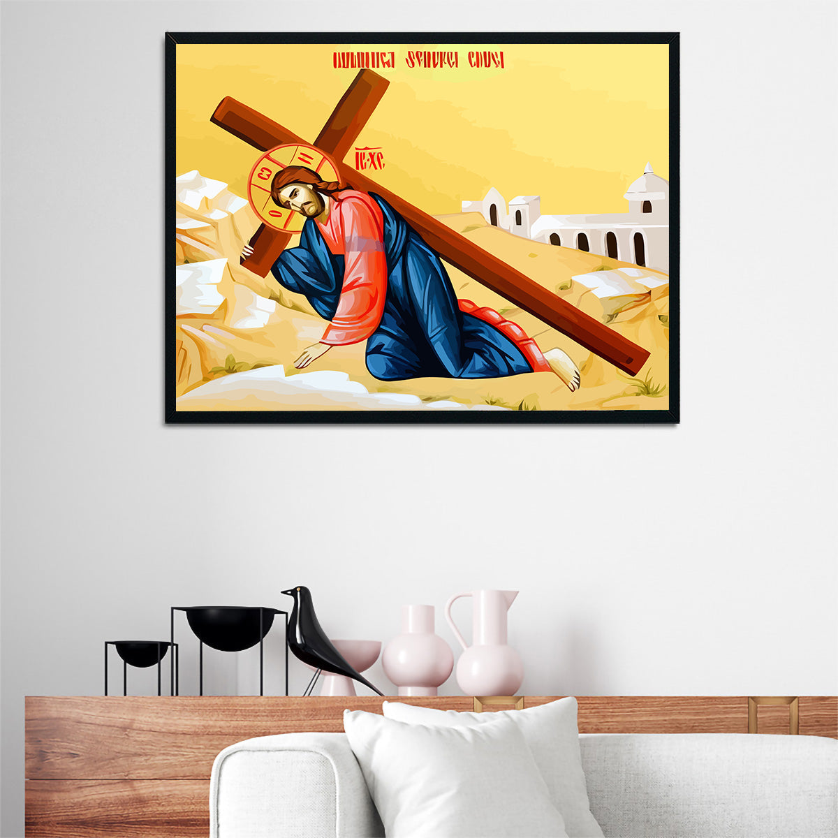 Set Pictură pe numere – Înălțarea Sfintei Cruce 6012