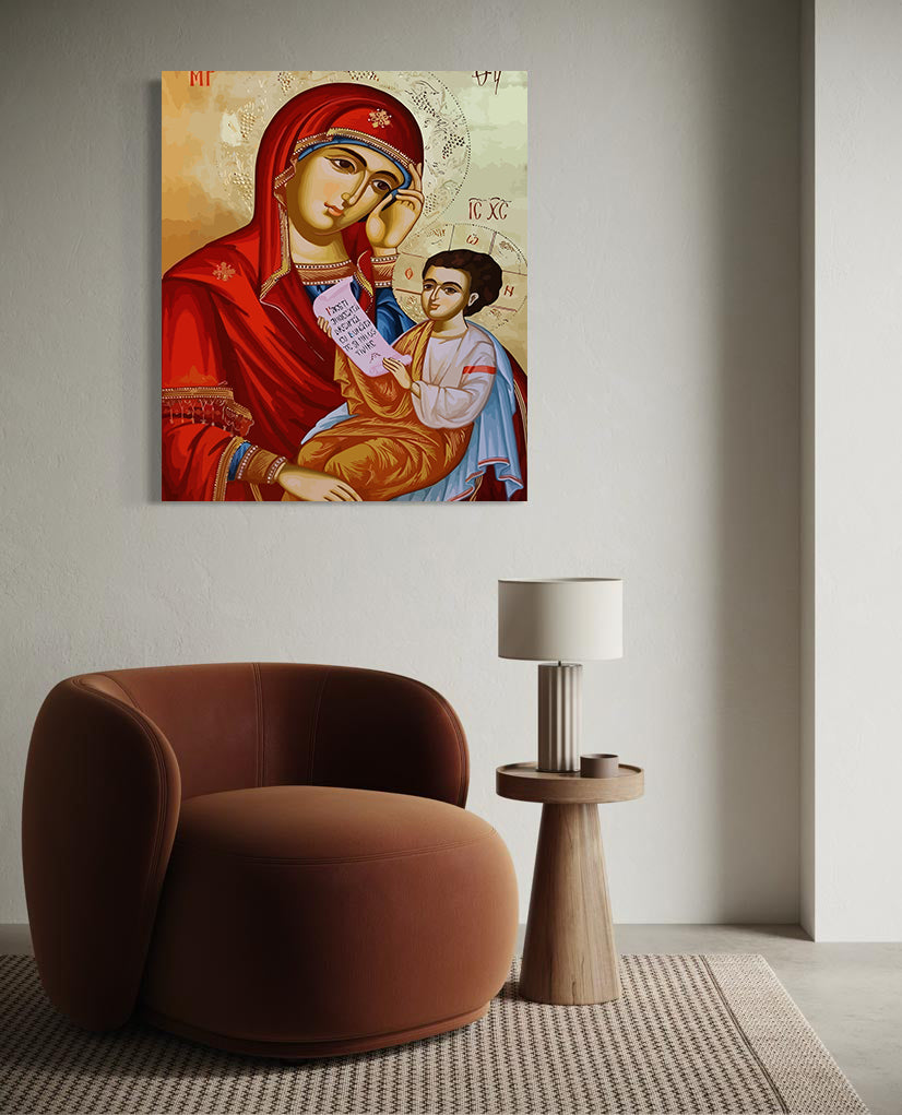 Set Pictură pe numere – Maica Domnului 6017