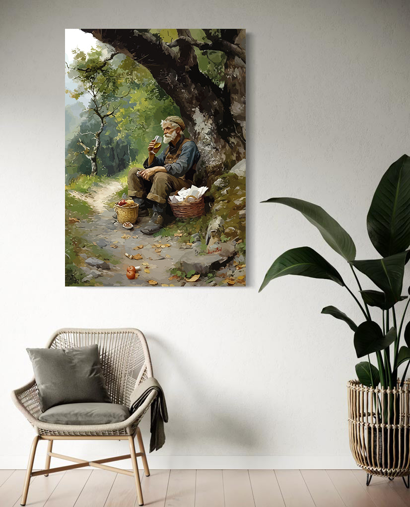 Set Pictură pe numere - Pauza de Masă