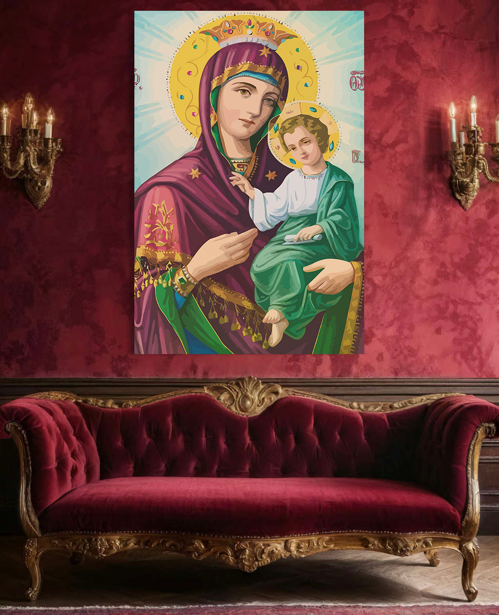 Set Pictură pe numere – Maica Domnului 6031
