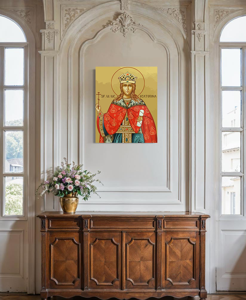 Set Pictură pe numere – Sfânta Ecaterina 6036