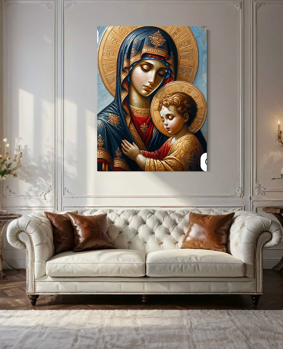 Set Pictură pe numere – Maica Domnului 6049