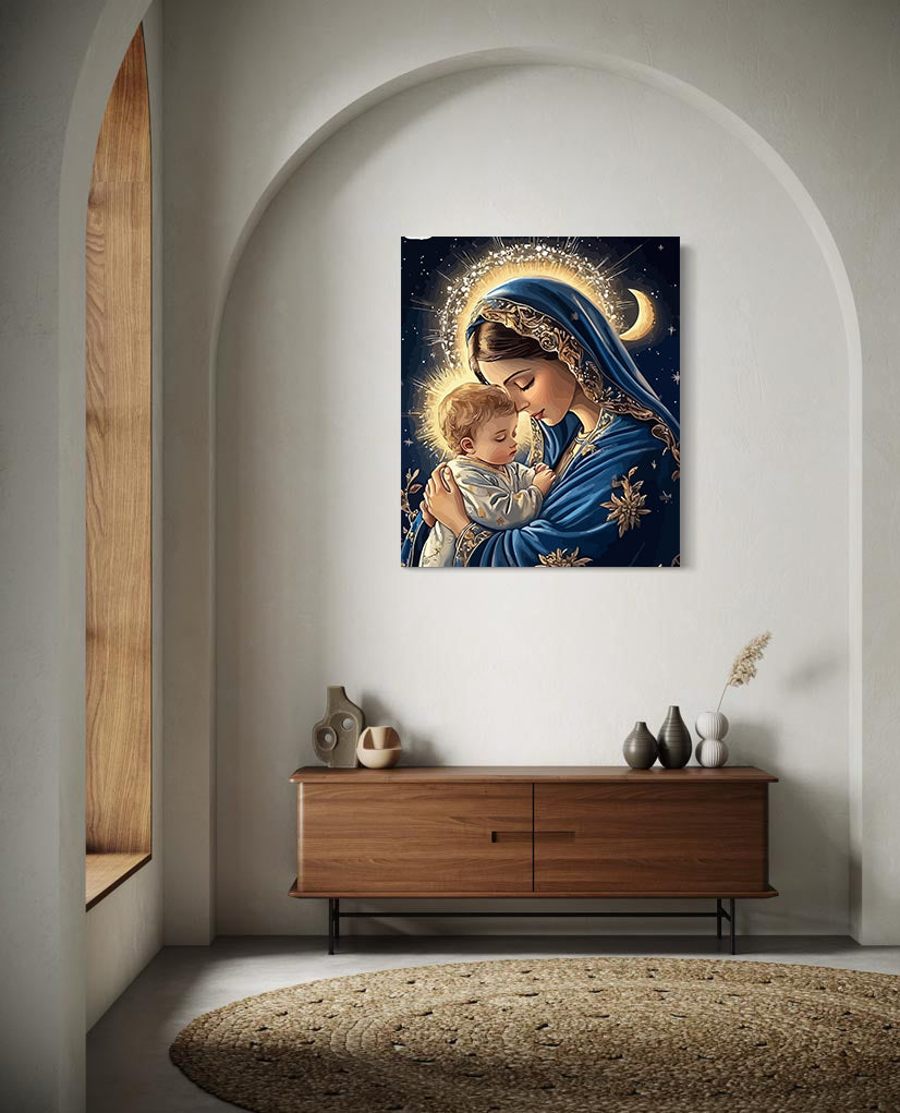 Set Pictură pe numere – Maica Domnului 6050